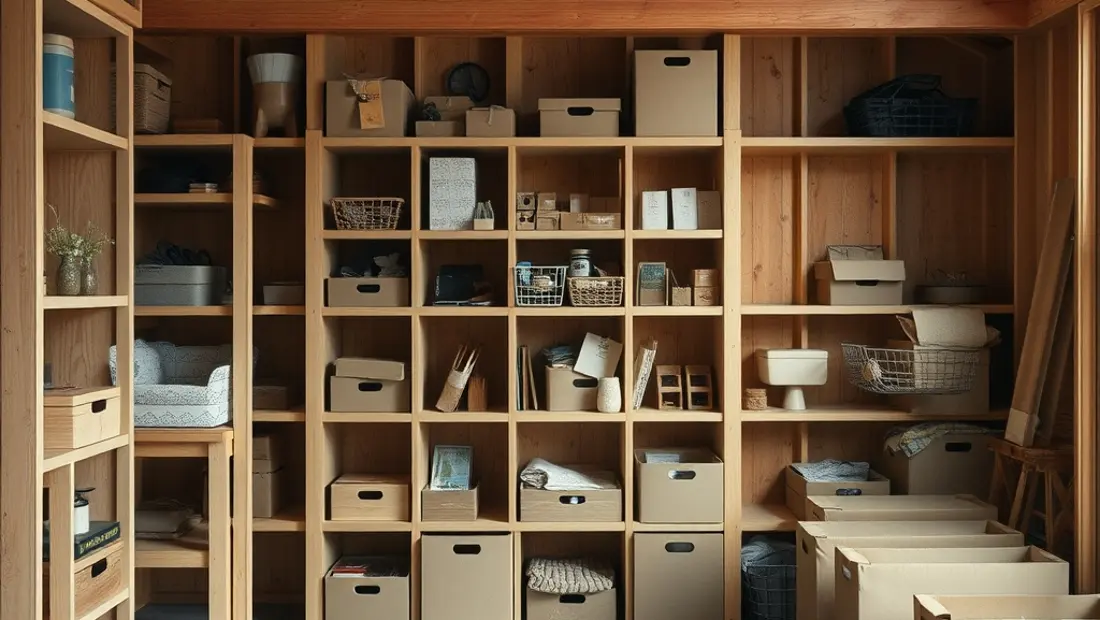 Dachboden-Storage