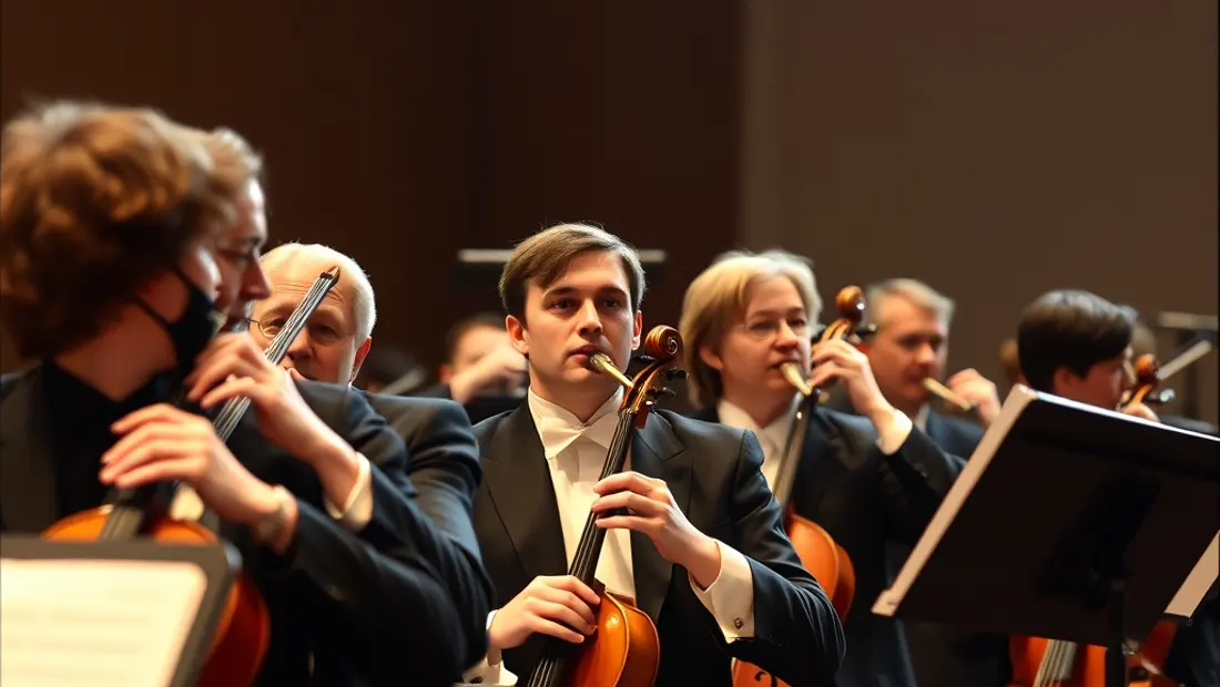 Musiker auf der Bühne