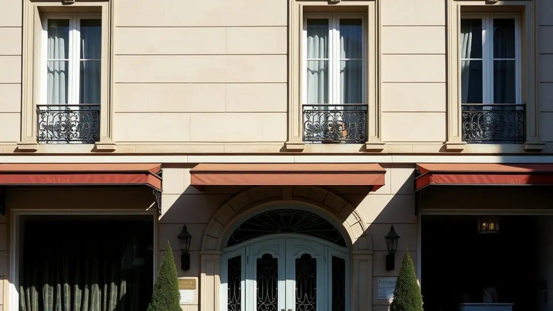 Fassade des Drei Zinnen Hotel