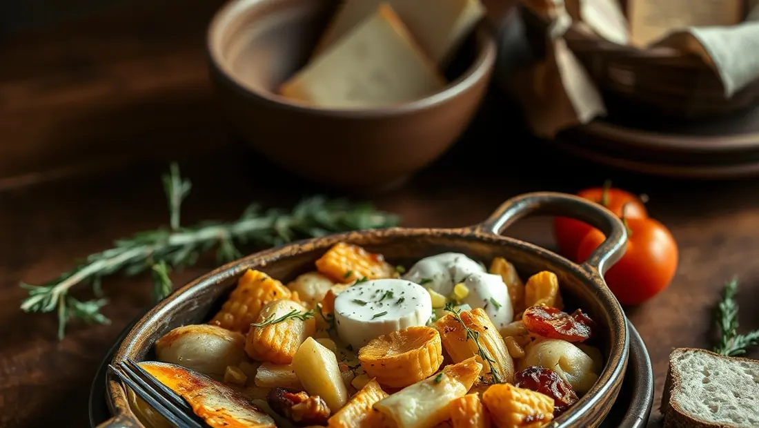 Mangold-Gemüse-Rezept mit verschiedenen Zutaten