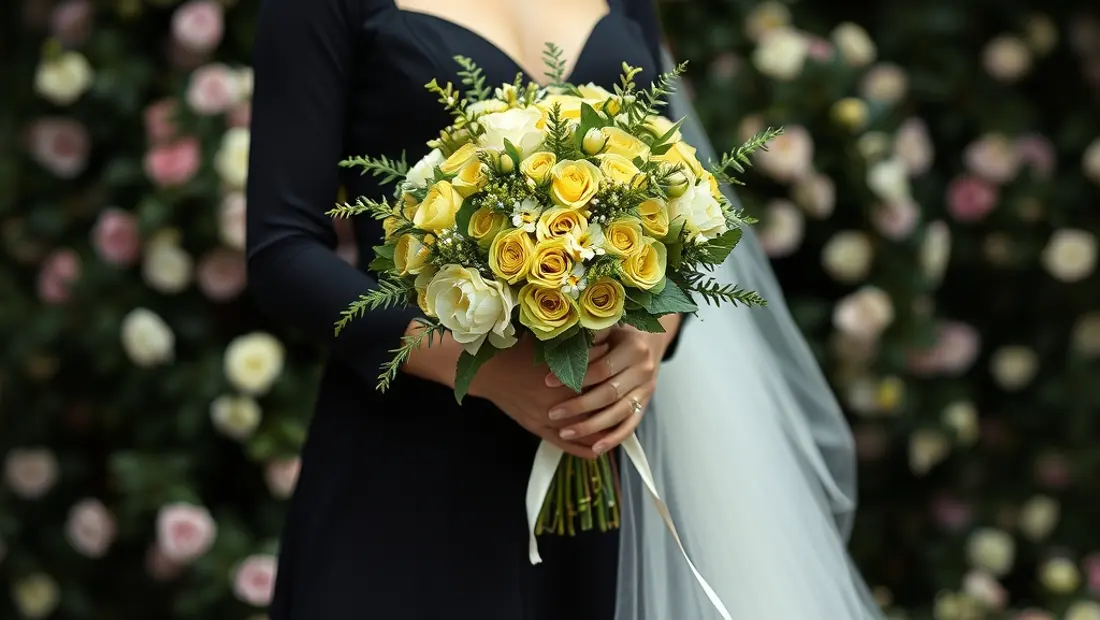 Hochzeitskleid in einer ungewöhnlichen Farbe