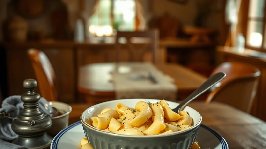 Spätzle mit Käse