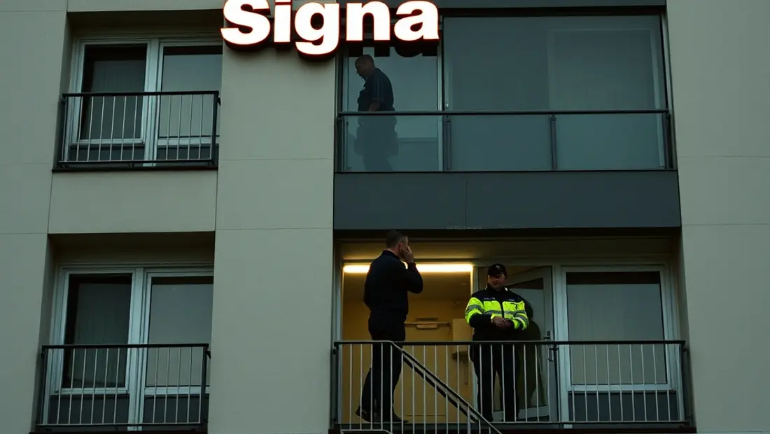 Polizei durchsucht Gebäude