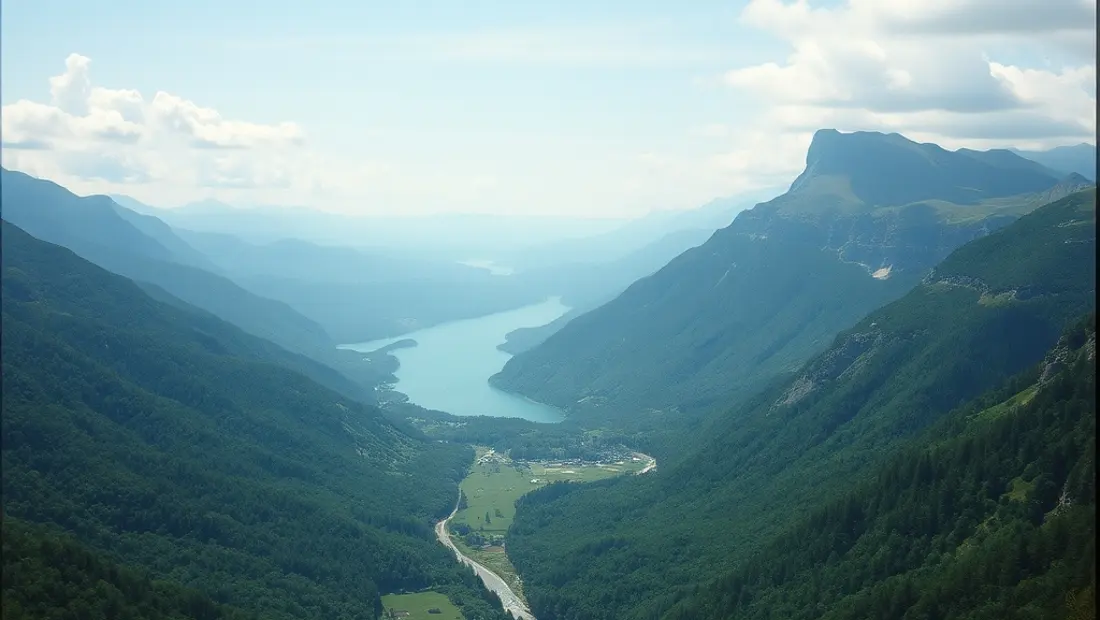 Berge und Täler in Osttirol